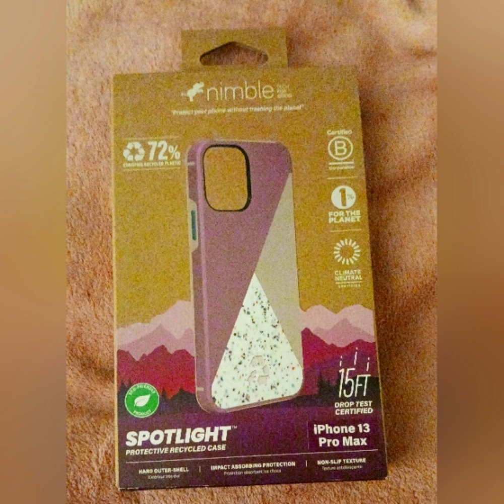 Phone case iphone 13 pro max by Nimble nib